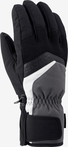 ZIENER Athletic Gloves 'Gabino' in Black: front