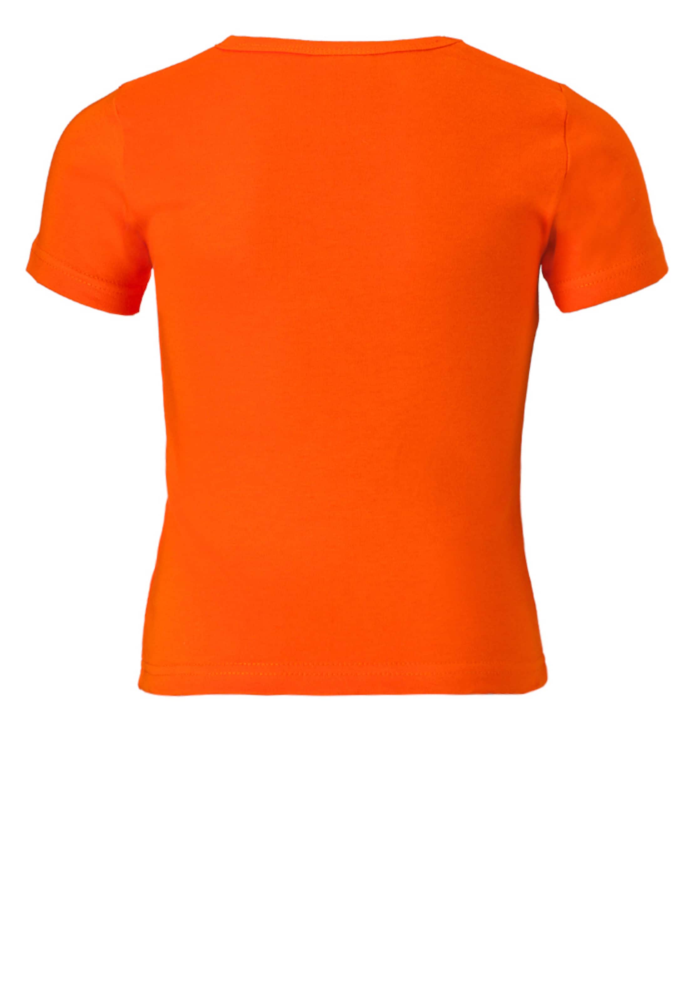 LOGOSHIRT Shirt 'Brandt Zwieback' in Orange