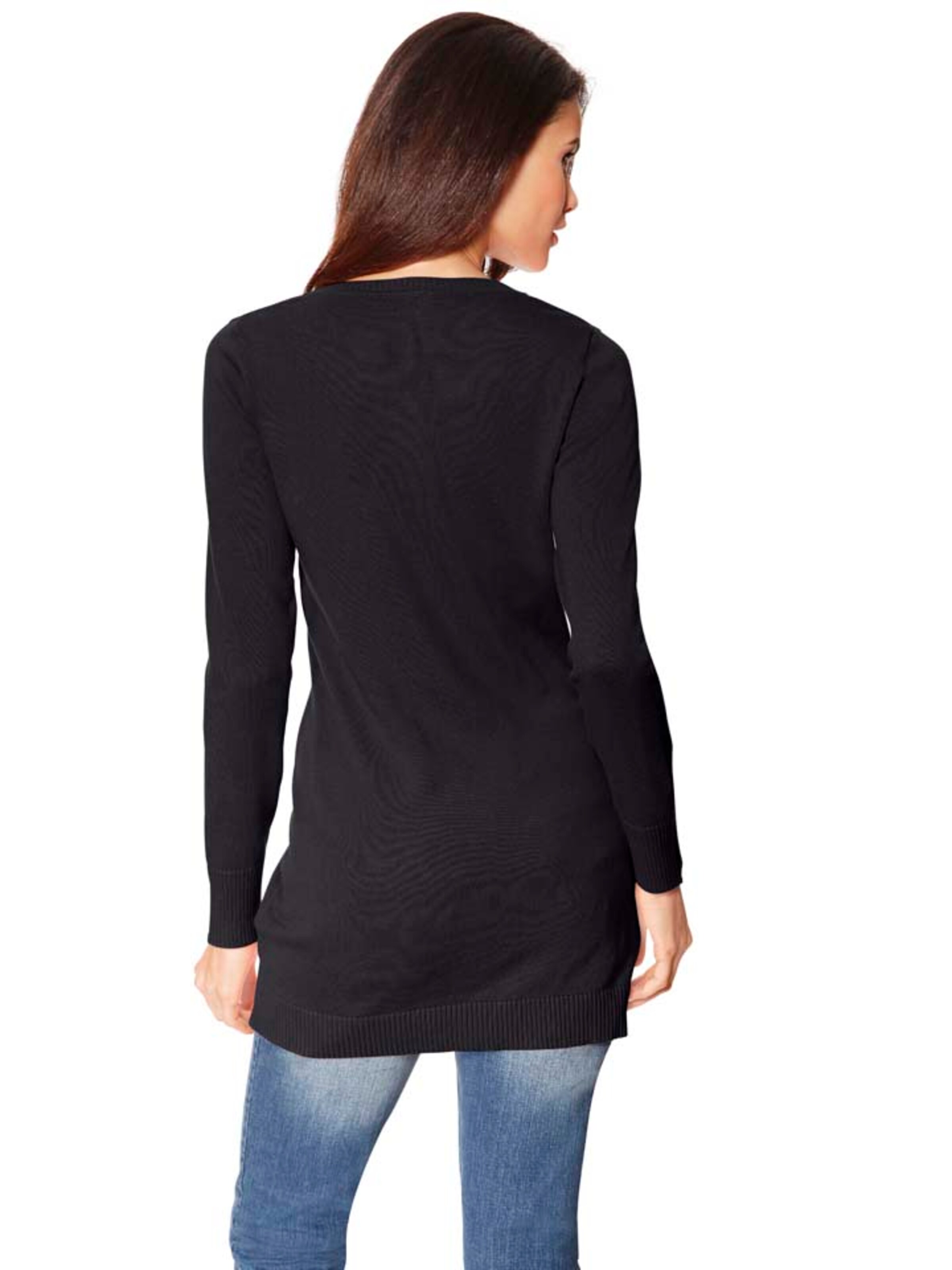 heine Strickjacke in Schwarz