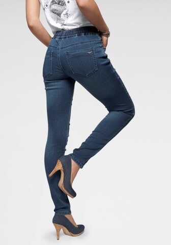 ARIZONA Skinny Jogg Pants in Blau: Vorderseite