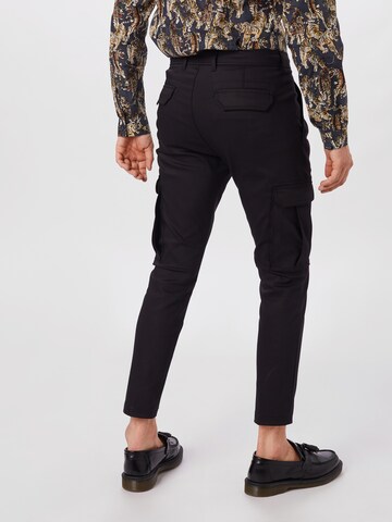 DRYKORN Tapered Pants 'Lago' in Black