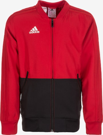 ADIDAS PERFORMANCE Sportjas 'Condivo 18' in Rood: voorkant