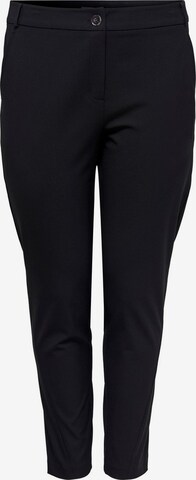 ONLY Carmakoma Trousers 'CARRIDE' in Black: front