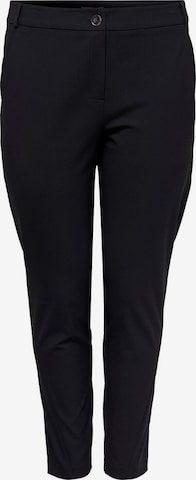 Regular Pantalon 'CARRIDE' ONLY Carmakoma en noir : devant