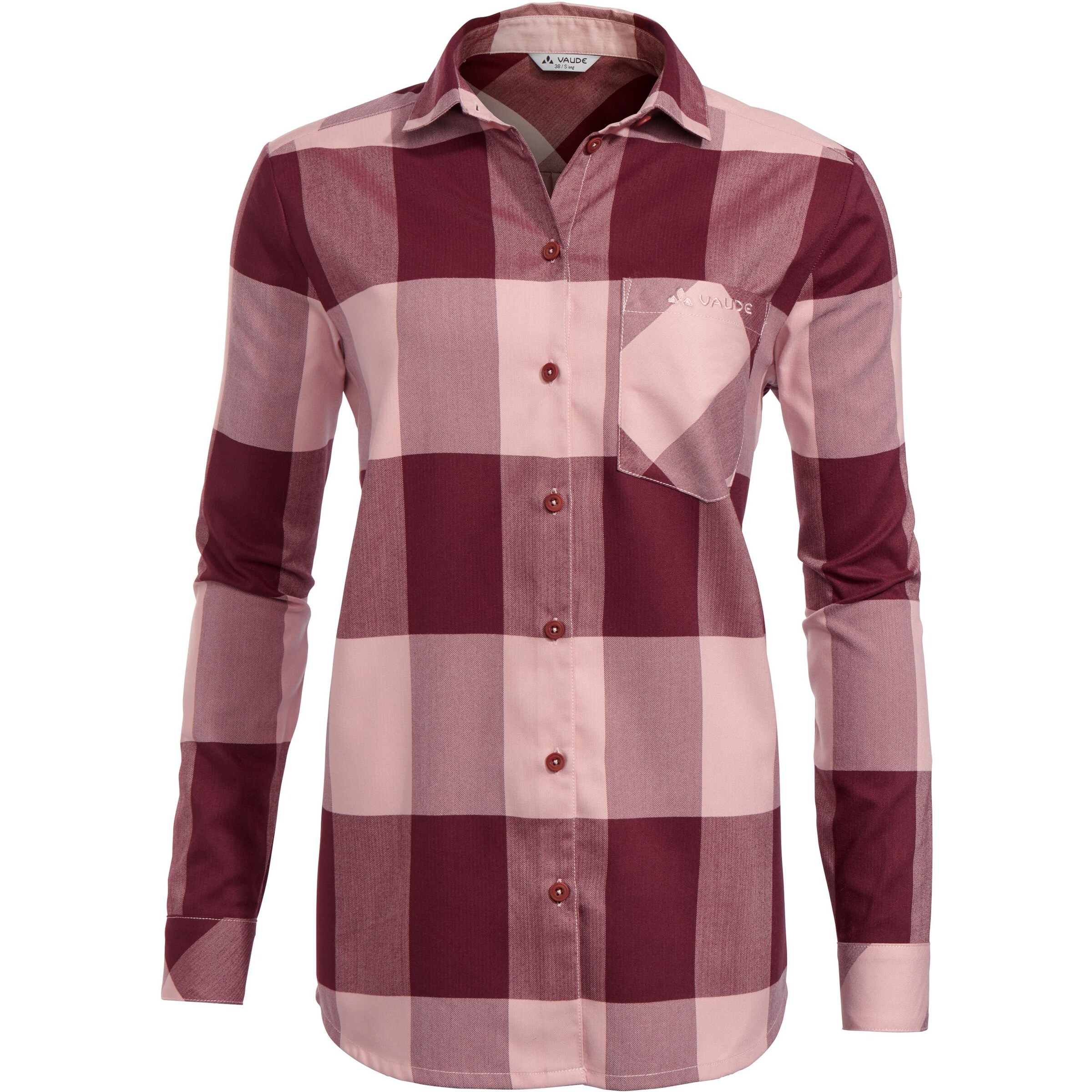 VAUDE - Bluse 'Farsund' in altrosa