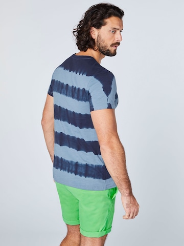 CHIEMSEE Regular fit Funkcionalna majica | modra barva