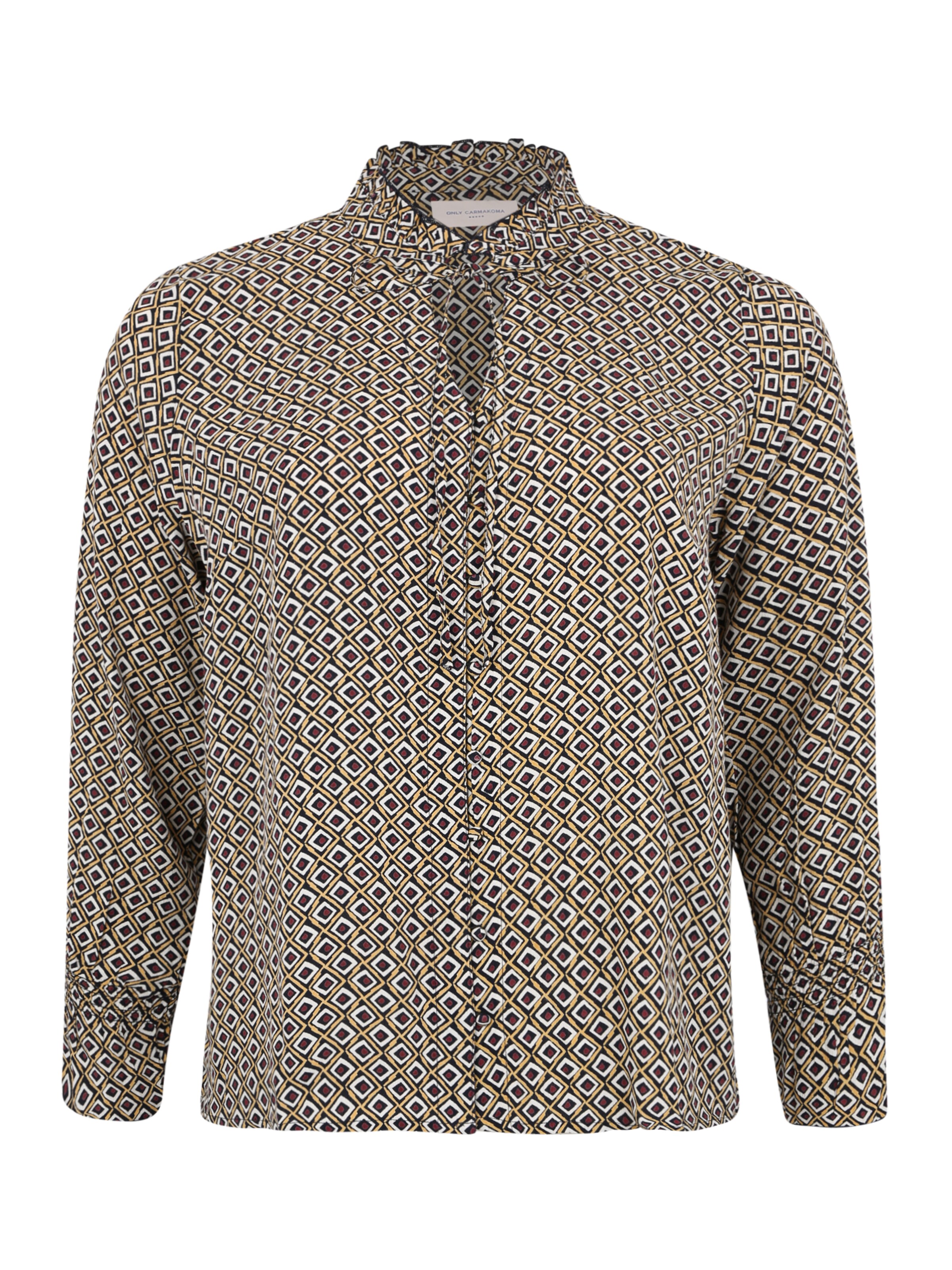 ONLY Carmakoma - Blouse 'CARRET' in de kleur Gemengde kleuren