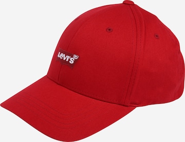 Cappello da baseball di LEVI'S in rosso: frontale