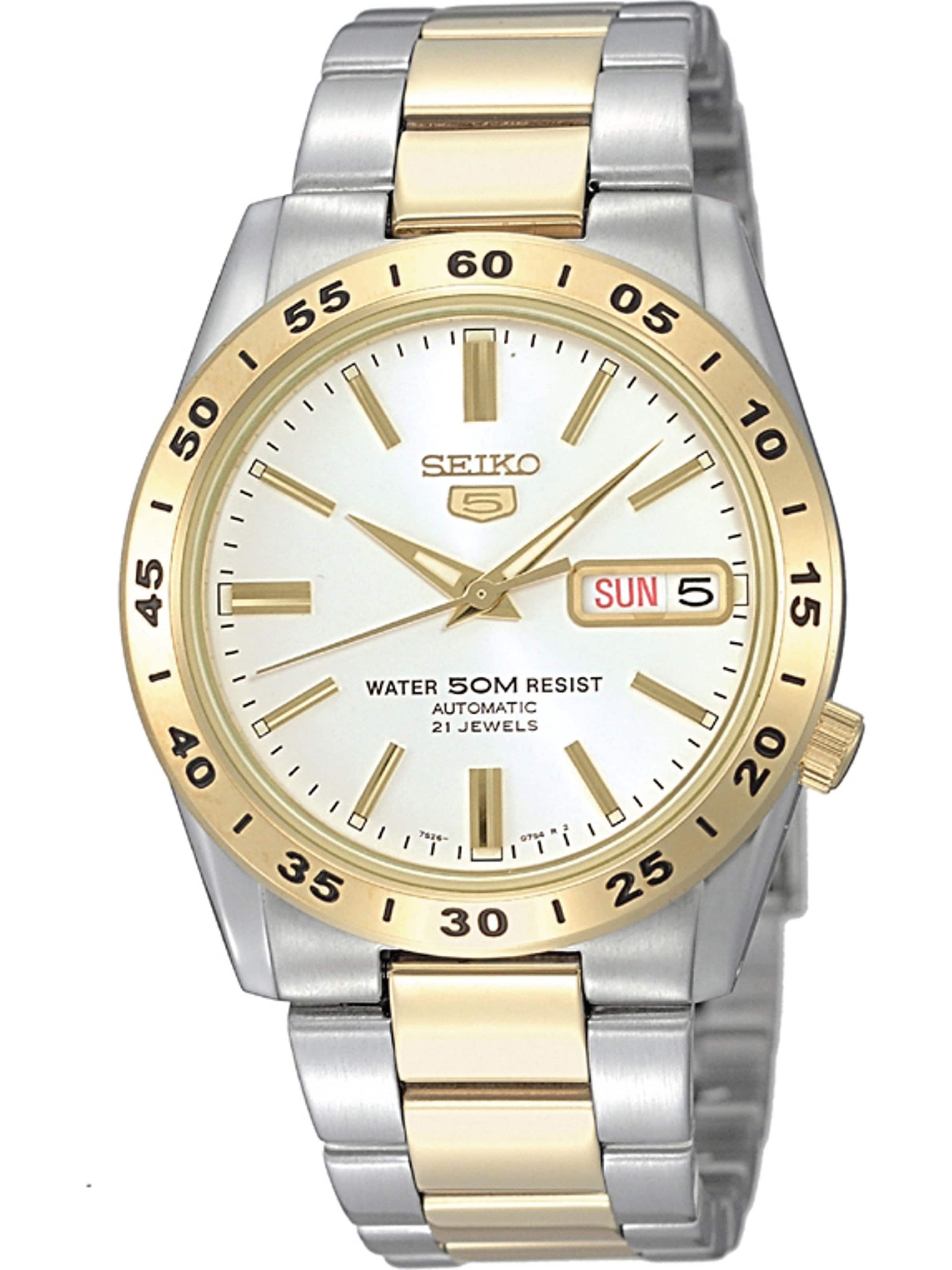 SEIKO Analog Watch in Silver: front