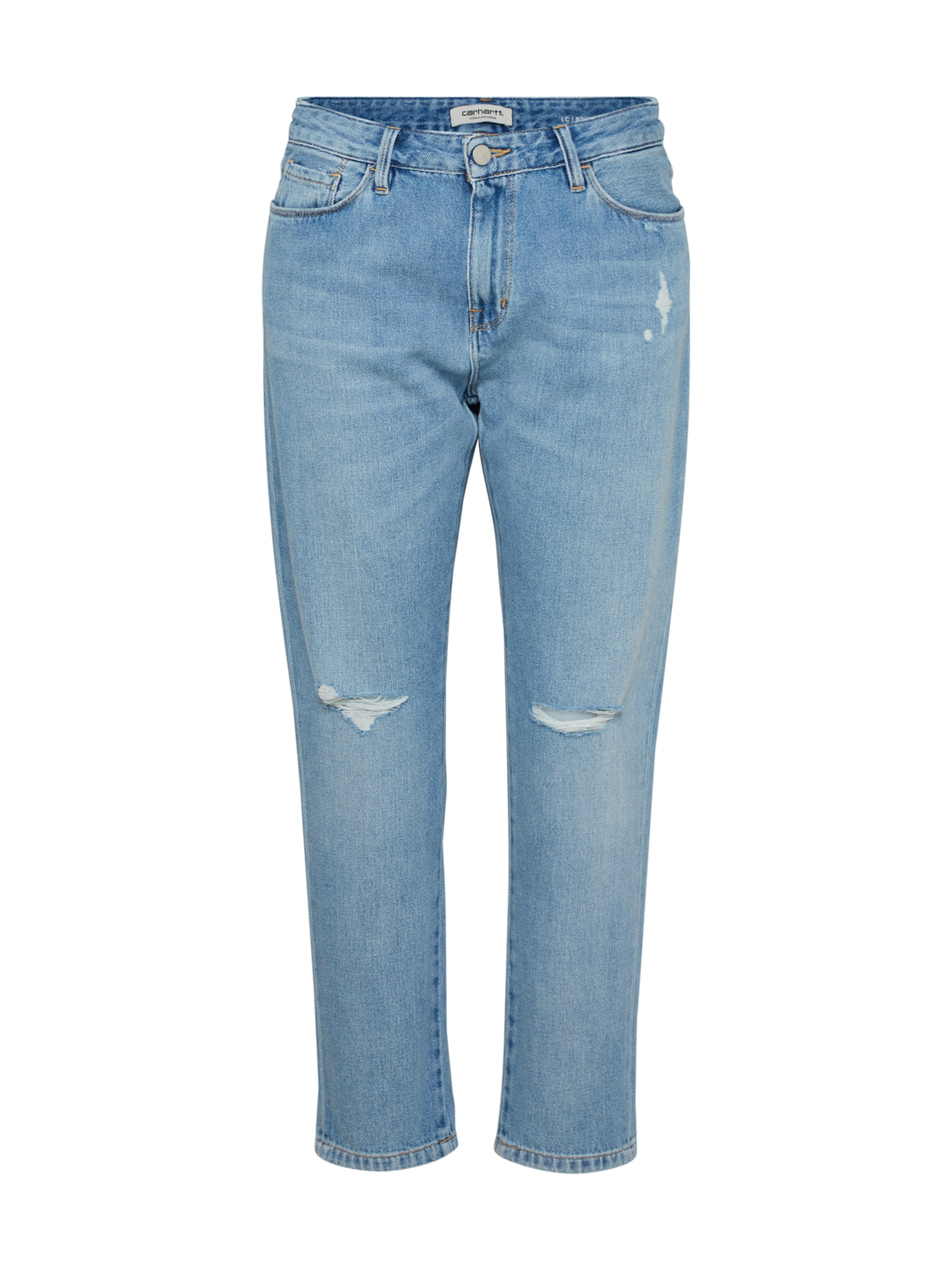 Carhartt WIP - Jeans 'W Domino Ankle Pant' in de kleur Blauw denim