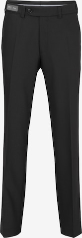 BRAX Regular Pleated Pants 'Jan 317' in Black: front