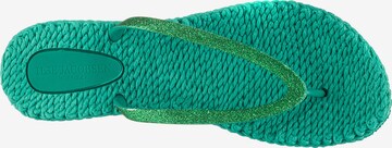 ILSE JACOBSEN T-Bar Sandals 'Cheerful 01' in Green