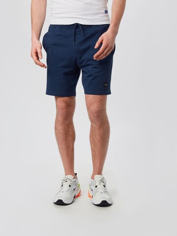 Only & Sons Regular Trousers 'Neil' in Blue: front