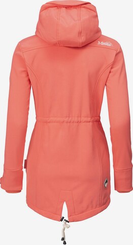 MARIKOO Raincoat 'Zimtzicke' in Orange