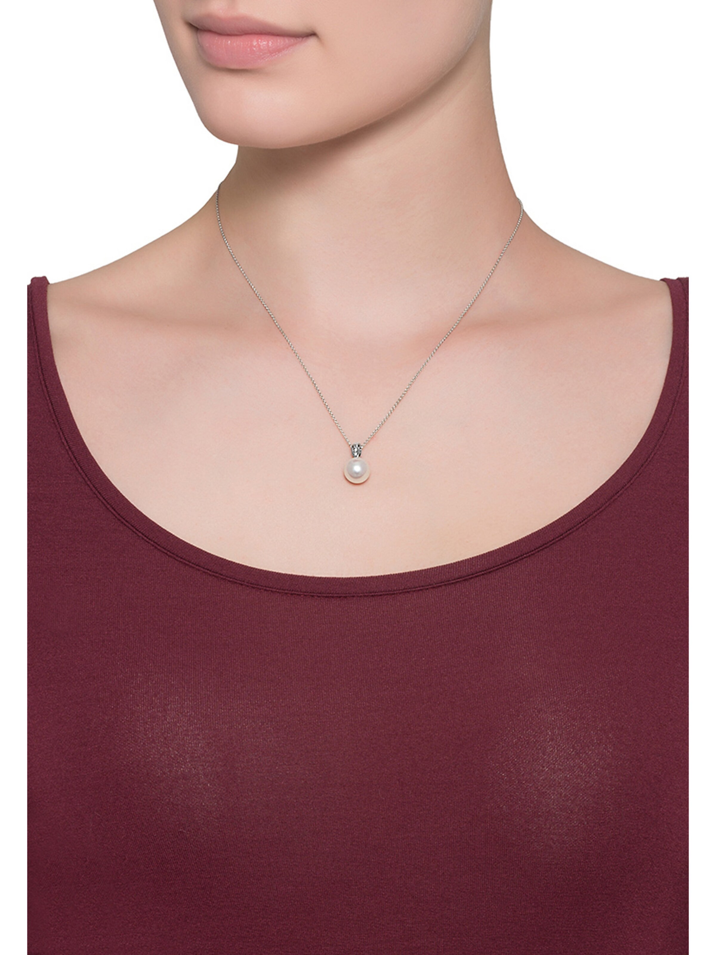 CHRIST Kette in Weiß