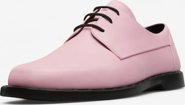 CAMPER Lace-Up Shoes 'Juddie' in Pink: front
