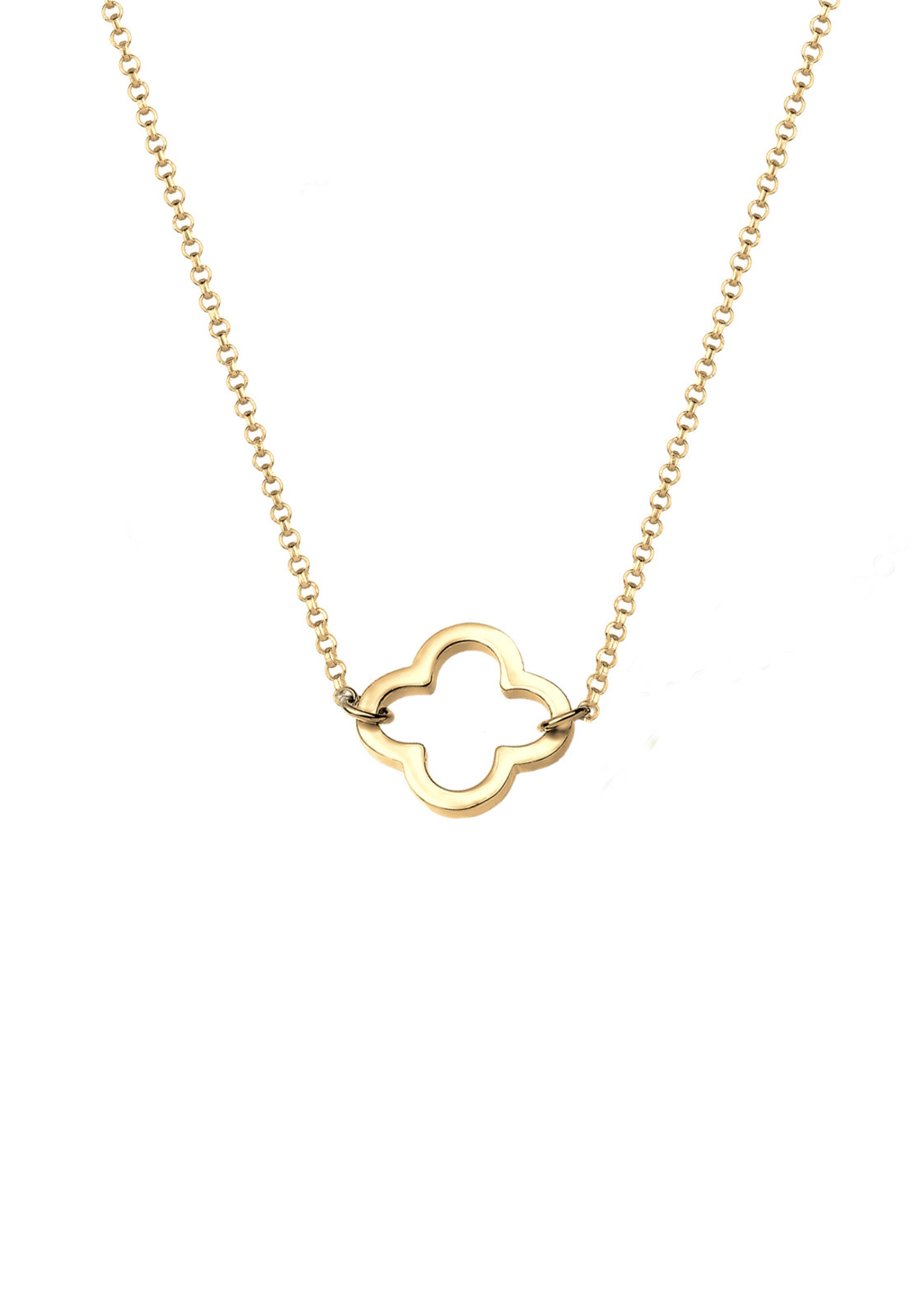 ELLI Lánc 'Kleeblatt' - arany