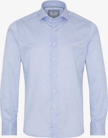 ETERNA Slim fit Button Up Shirt in Blue: front