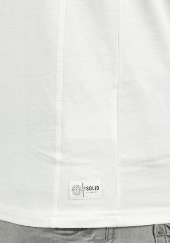 !Solid Layershirt 'Doriano' in Weiß
