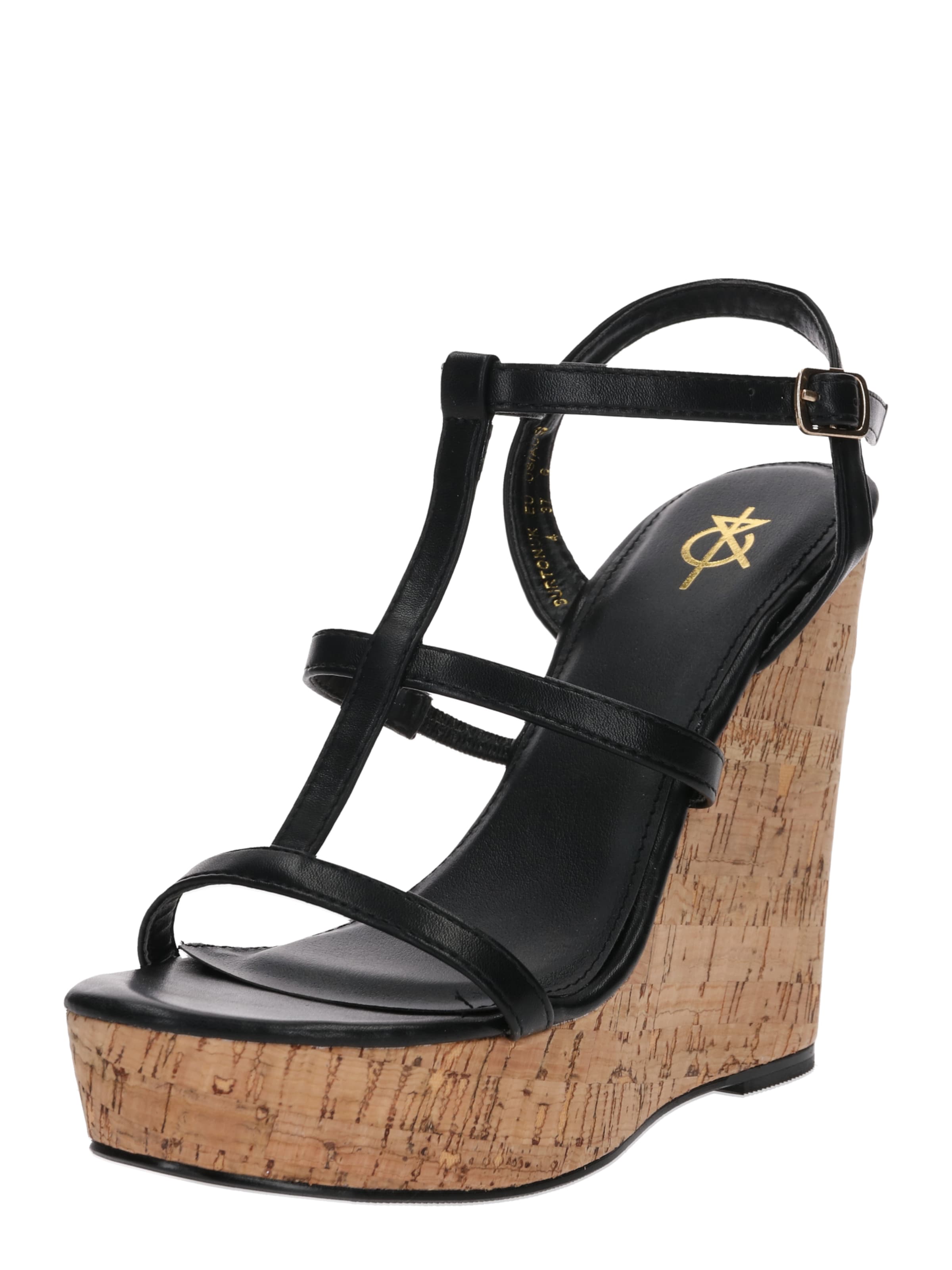4th & Reckless - Sandalen met riem in de kleur Zwart