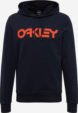 OAKLEY Sports sweatshirt 'B1B PO HOODIE' in Blue: front