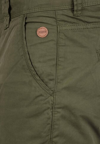 BLEND Regular Chino trousers 'Tromp' in Green