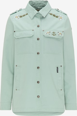 DREIMASTER Between-season jacket in Green: front