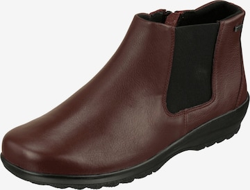 Lei by tessamino Chelsea Boots 'Davina' in Red: front