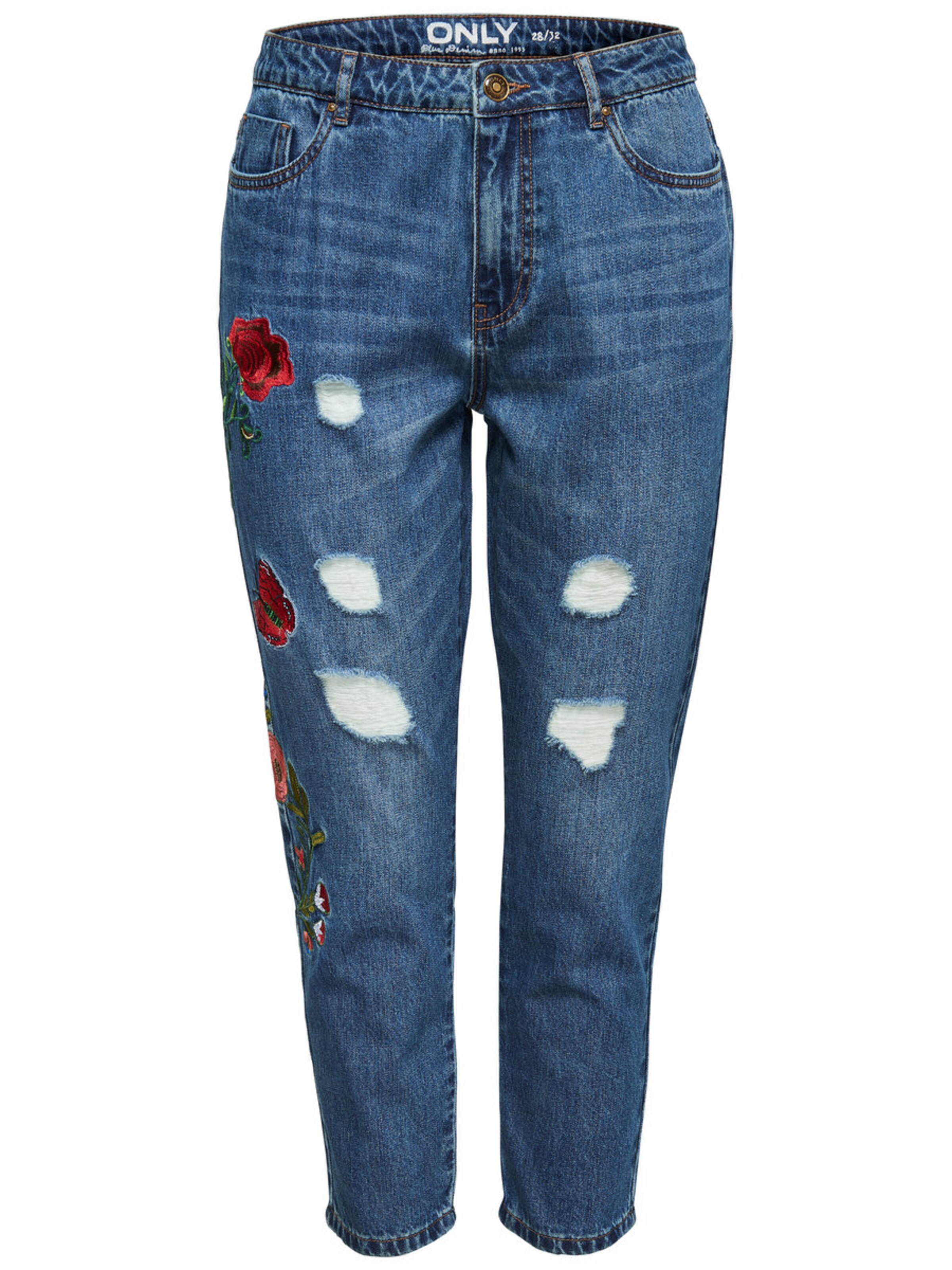ONLY - Jeans 'Tonni' in de kleur Blauw