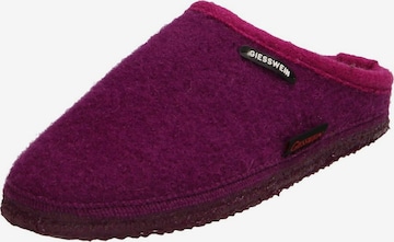 GIESSWEIN Slippers in Purple: front