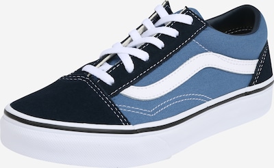 VANS Baskets 'Old Skool' en bleu nuit / bleu-gris / blanc, Vue avec produit