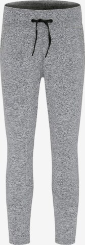 VENICE BEACH Workout Pants 'Split' in Grey: front