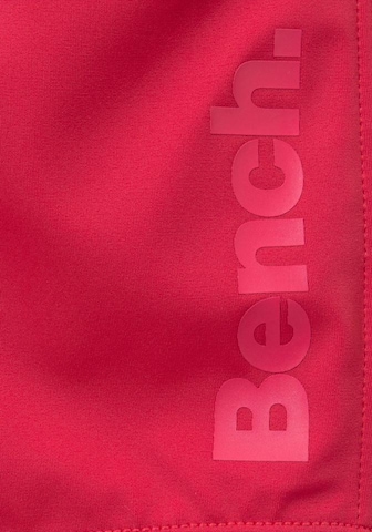 BENCH Athletic Swim Trunks in Red