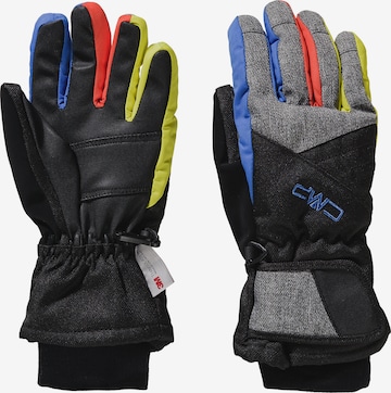 CMP Athletic Gloves in Black: front