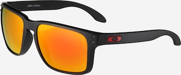 OAKLEY Sportovní sluneční brýle 'Holbrook' – černá: přední strana