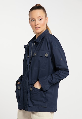 DREIMASTER Between-season jacket in Blue: front