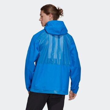 ADIDAS TERREX Regenjacke in Blau