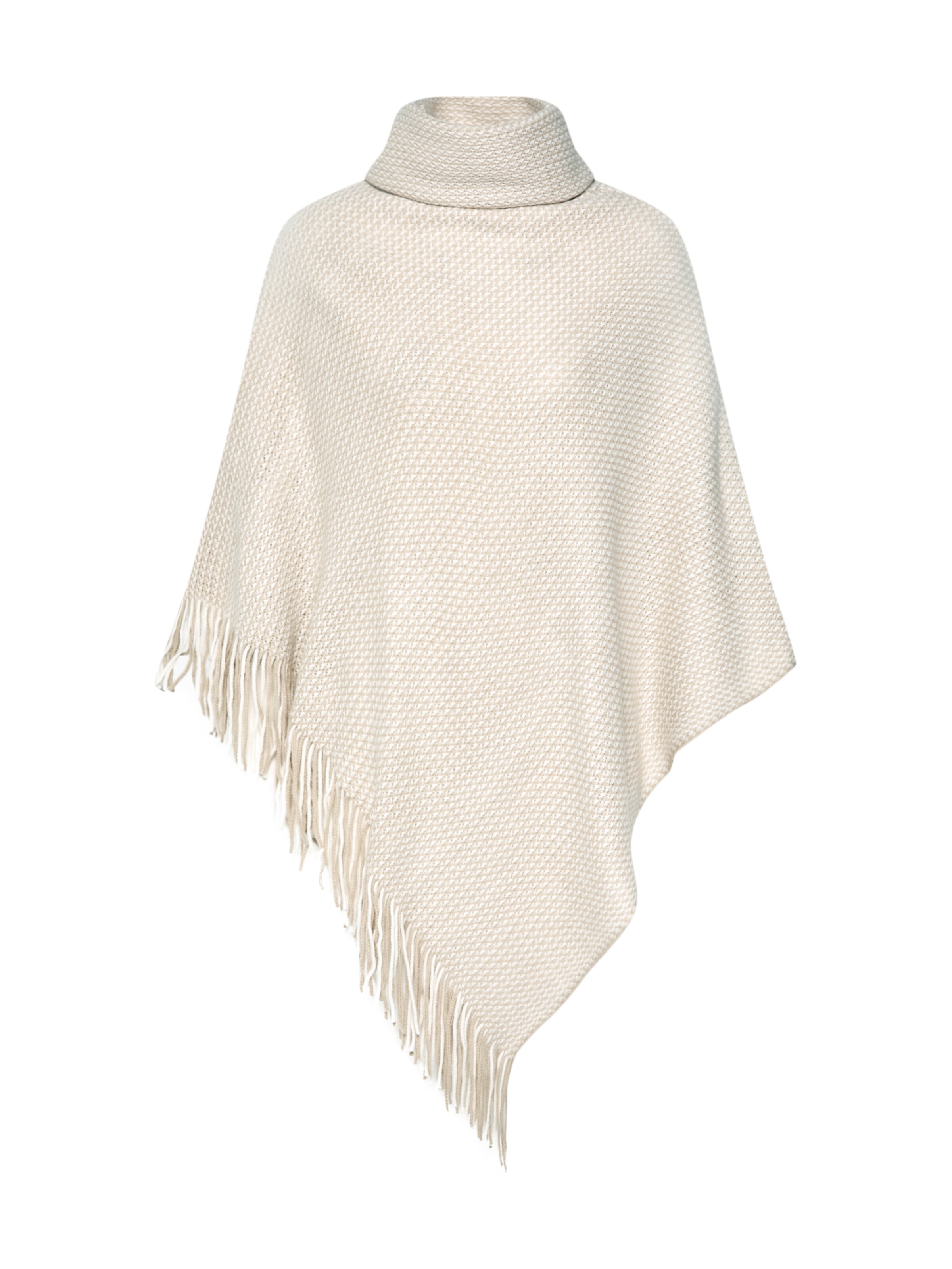 PIECES - Cape 'ESTA' in de kleur Ivoor