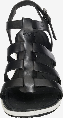 GEOX Sandały 'Vega' w kolorze czarny