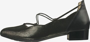 Lei by tessamino Ballet Flats with Strap 'Maida' in Black