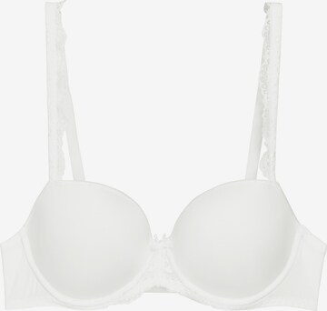 Balconnet Soutien-gorge 'DAILY LACE' LingaDore en blanc : devant