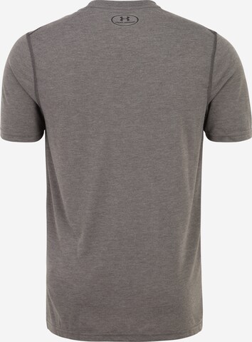 UNDER ARMOUR Functioneel shirt 'Threadborne' in Grijs