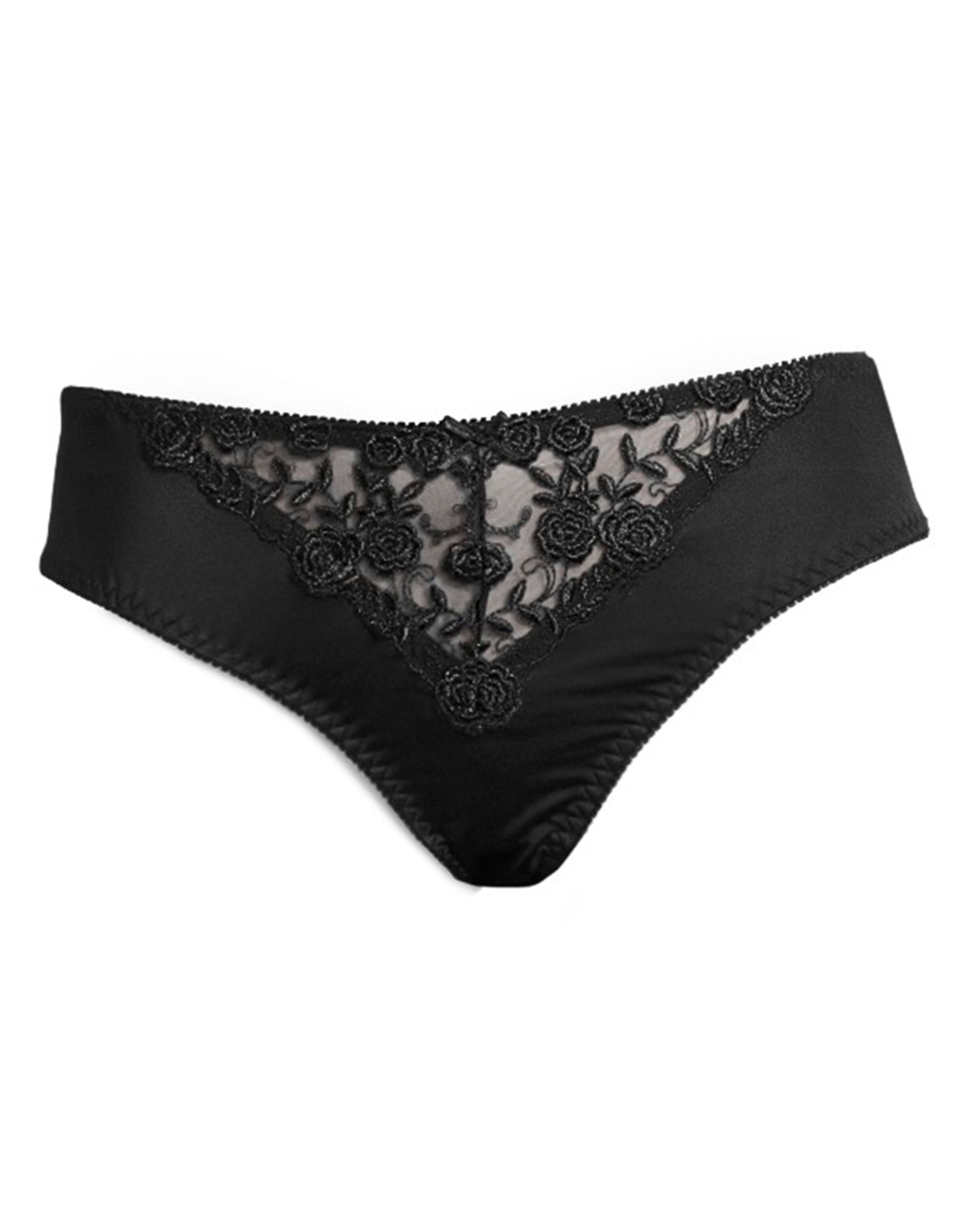 NUANCE Slip in Schwarz: Vorderseite