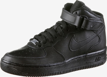 Nike Sportswear Sneaker 'Air Force 1' in Schwarz: predná strana