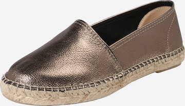 Espadrilles espadrij l´originale en bronze : devant