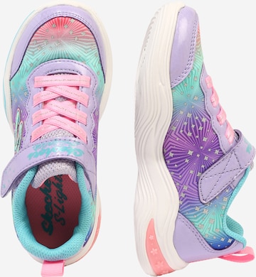 SKECHERS Sneaker 'Power Petals' in Lila