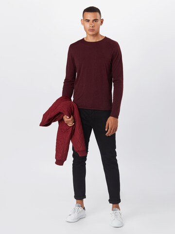 SELECTED HOMME Pullover in Rot