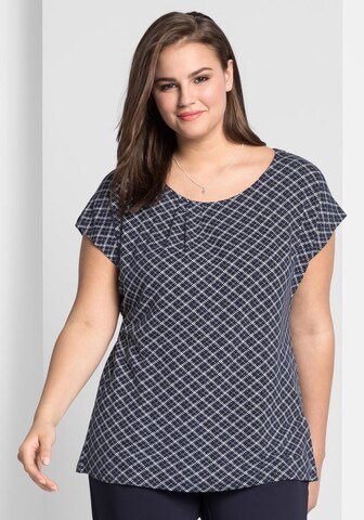 SHEEGO Shirt in Blau: Vorderseite