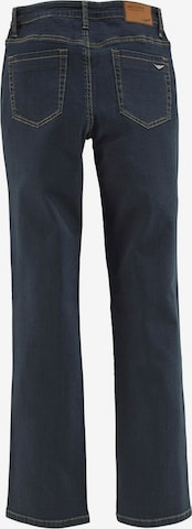 ARIZONA Regular Jeans 'Gerade-Form mit komfortabler Leibhöhe' in Black