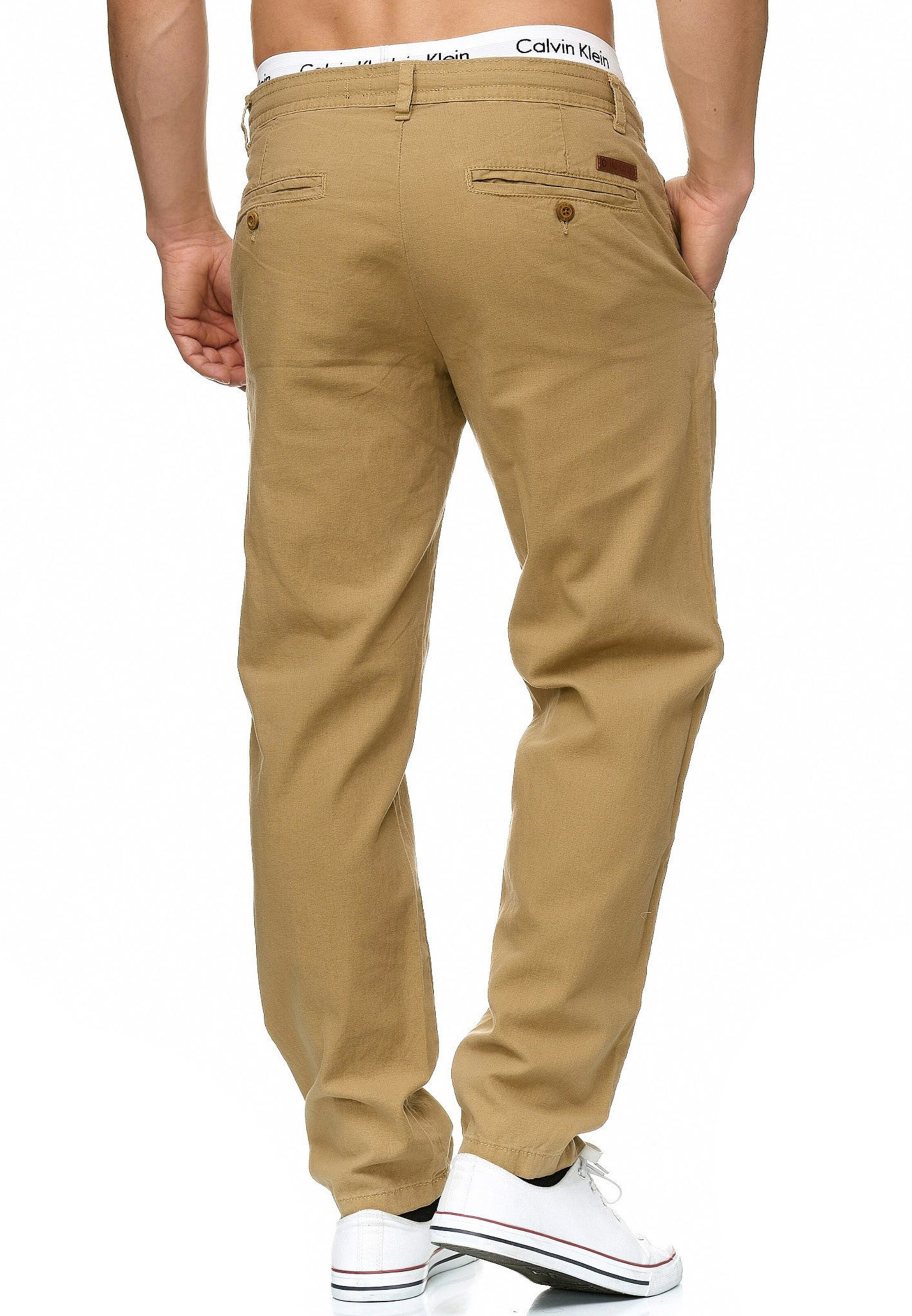 INDICODE JEANS Regular Chino 'Veneto' in Beige